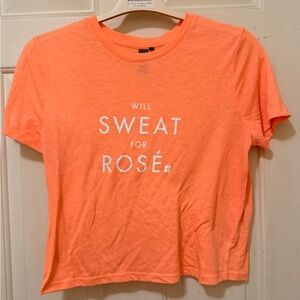 Sweaty Betty Cropped Tee